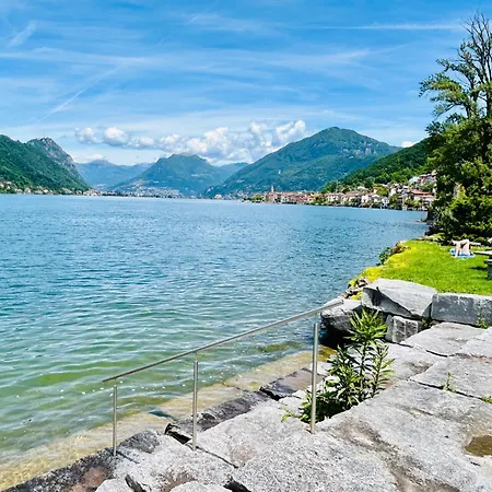 Апартаменты Paradise By The Lugano Brusino Arsizio