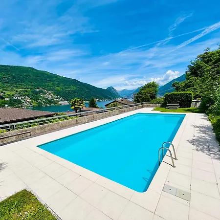 Апартаменты Paradise By The Lugano Brusino Arsizio